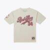 David Ortiz Boston Red Sox Mitchell & Ness Cooperstown Collection Throwback Name & Number T-Shirt - Cream - Back View