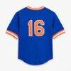 Mitchell & Ness Dwight Gooden New York Mets Youth Royal Mesh Batting Practice Jersey - - Detail View