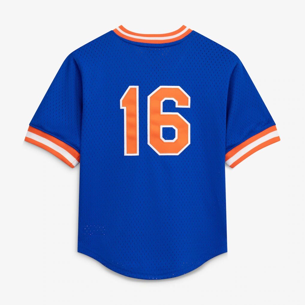 Mitchell & Ness Dwight Gooden New York Mets Youth Royal Mesh Batting Practice Jersey