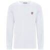 USMNT Levelwear Luxe Signature Long Sleeve T-Shirt - White - Front View