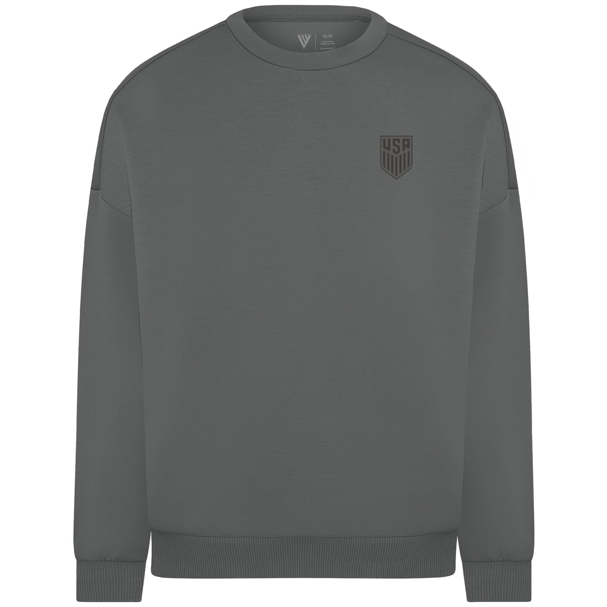 USMNT Levelwear Luxe Signature Tri-Blend Sweatshirt