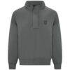 USMNT Levelwear Luxe Signature Stein Quarter-Zip Tri-Blend Sweatshirt - Gray - Front View