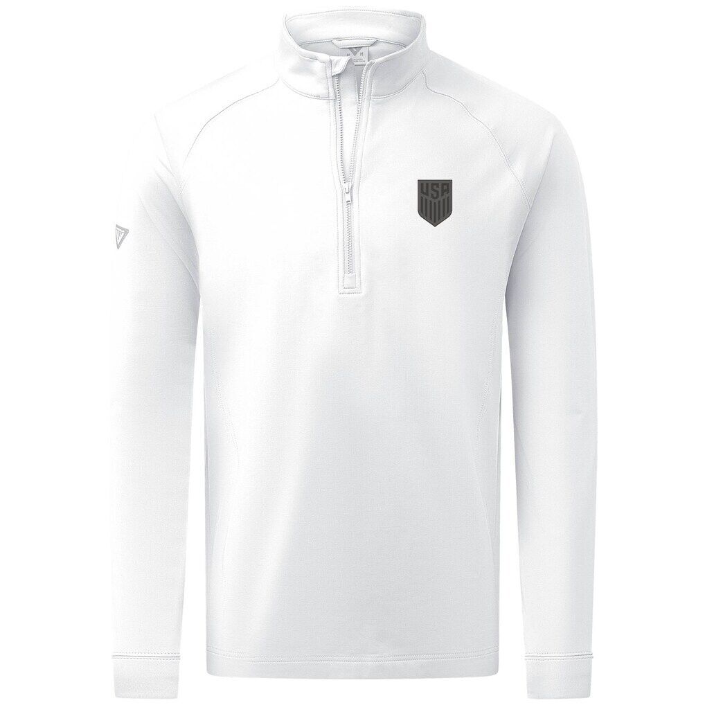 USMNT Levelwear Calibre Performance Quarter-Zip Raglan Sweatshirt