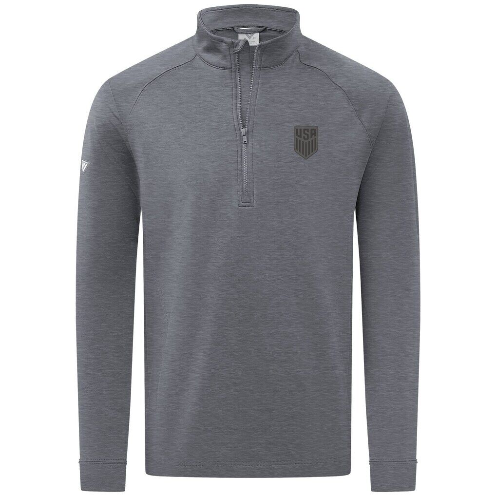 USMNT Levelwear Calibre Performance Quarter-Zip Raglan Sweatshirt
