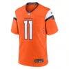 Troy Franklin Denver Broncos Nike Team Game Jersey - Orange - Side View