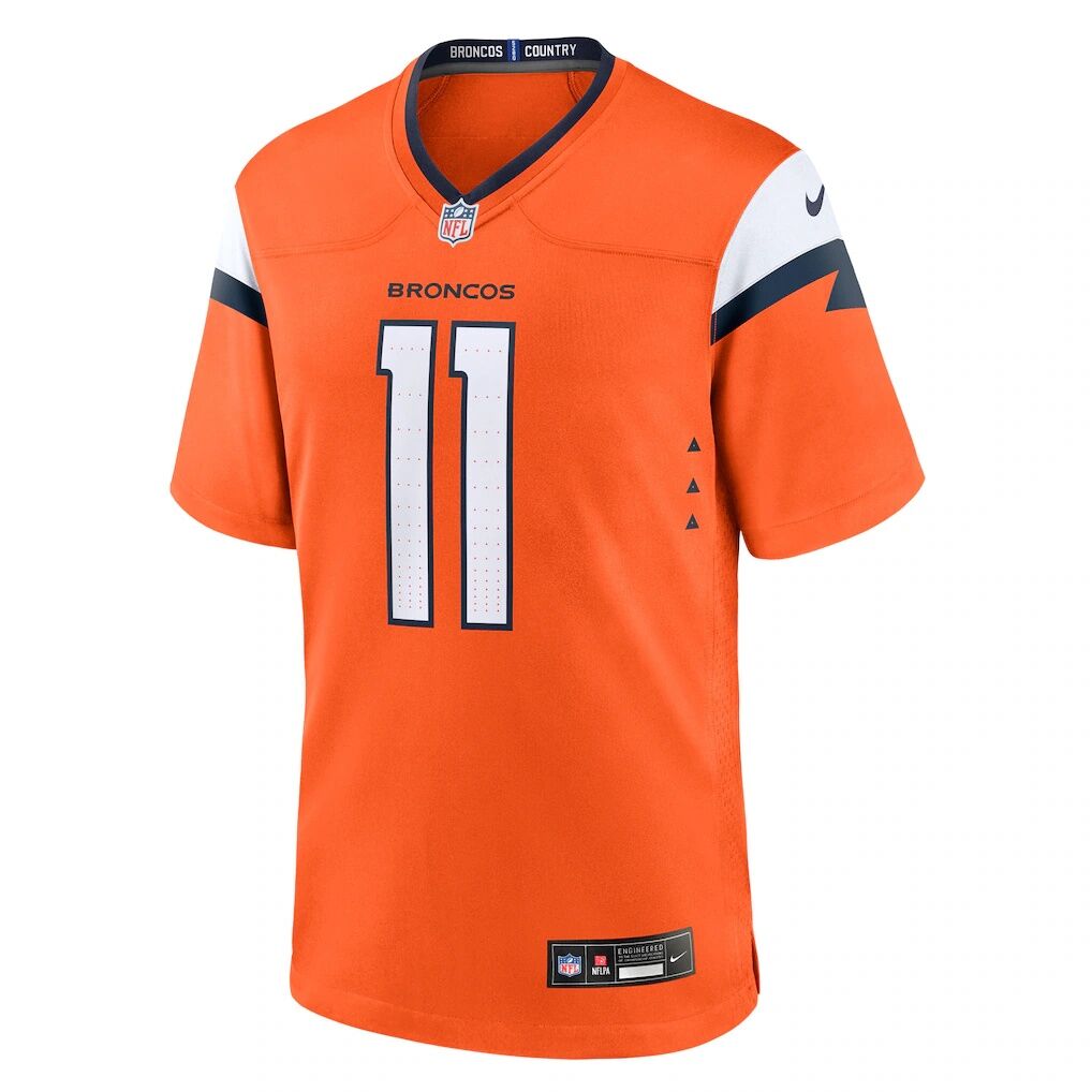 Troy Franklin Denver Broncos Nike Team Game Jersey