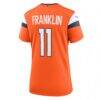Troy Franklin Denver Broncos Nike Women's Team Game Jersey - Orange - Detail View
