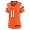 Troy Franklin Denver Broncos Nike Women's Team Game Jersey - Orange - Side View