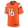 Jeremy Crawshaw Denver Broncos Nike Team Game Jersey - Orange - Side View