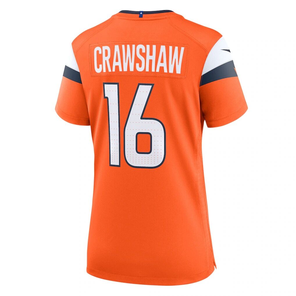 Jeremy Crawshaw Denver Broncos Nike Women's Team Game Jersey
