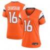 Jeremy Crawshaw Denver Broncos Nike Women's Team Game Jersey - Orange - Front View