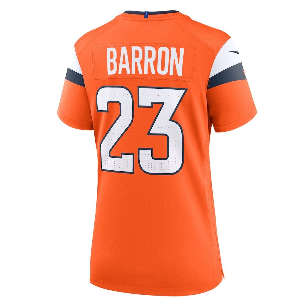 Jahdae Barron Denver Broncos Nike Women's Team Game Jersey