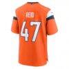 Karene Reid Denver Broncos Nike Team Game Jersey - Orange - Detail View