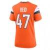 Karene Reid Denver Broncos Nike Women's Team Game Jersey - Orange - Detail View