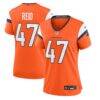 Karene Reid Denver Broncos Nike Women's Team Game Jersey - Orange - Front View