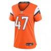 Karene Reid Denver Broncos Nike Women's Team Game Jersey - Orange - Side View