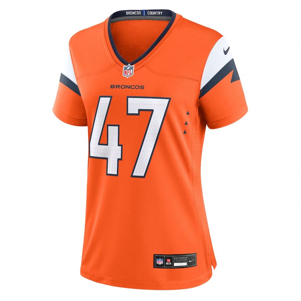 Karene Reid Denver Broncos Nike Women's Team Game Jersey