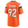 Dondrea Tillman Denver Broncos Nike Team Game Jersey - Orange - Detail View
