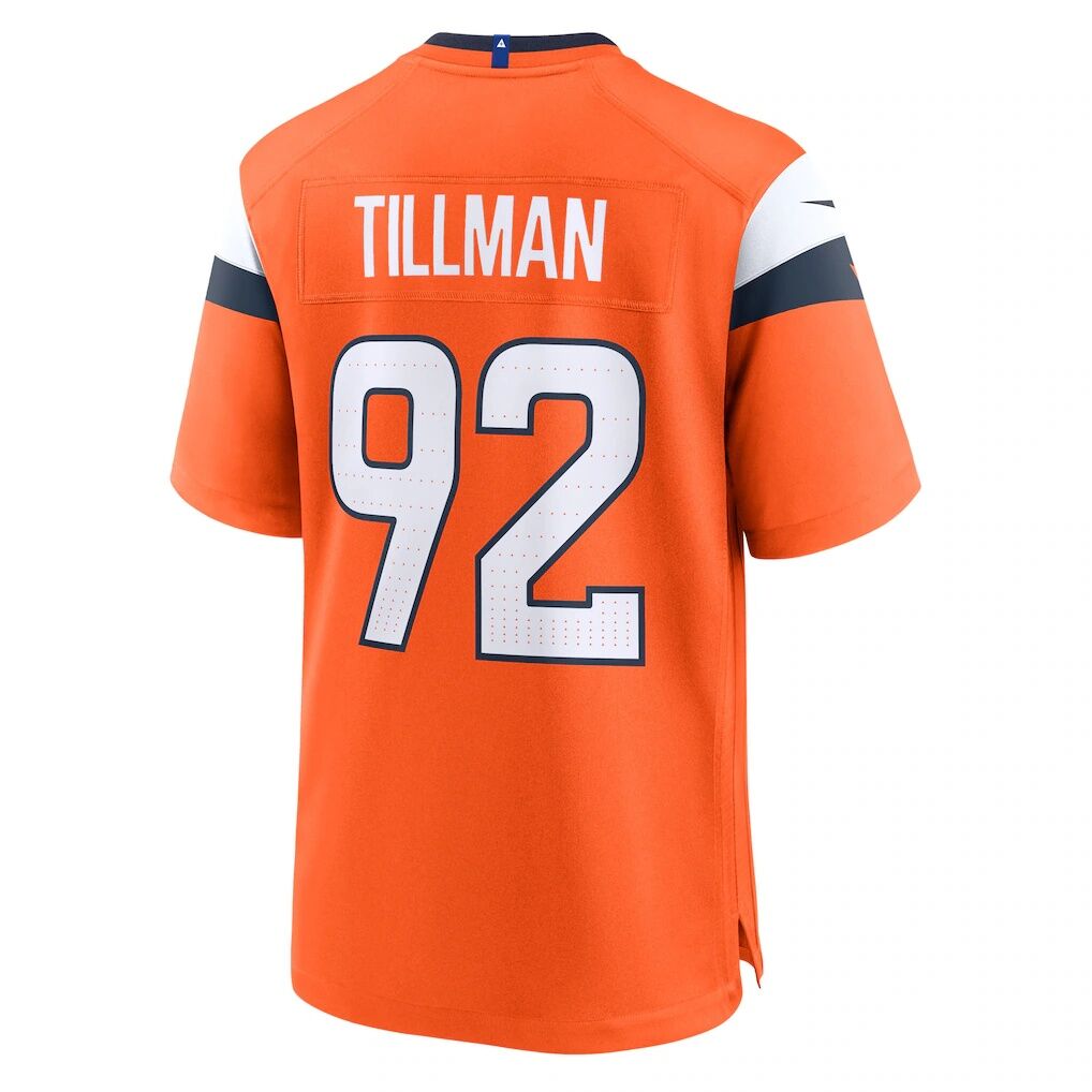Dondrea Tillman Denver Broncos Nike Team Game Jersey