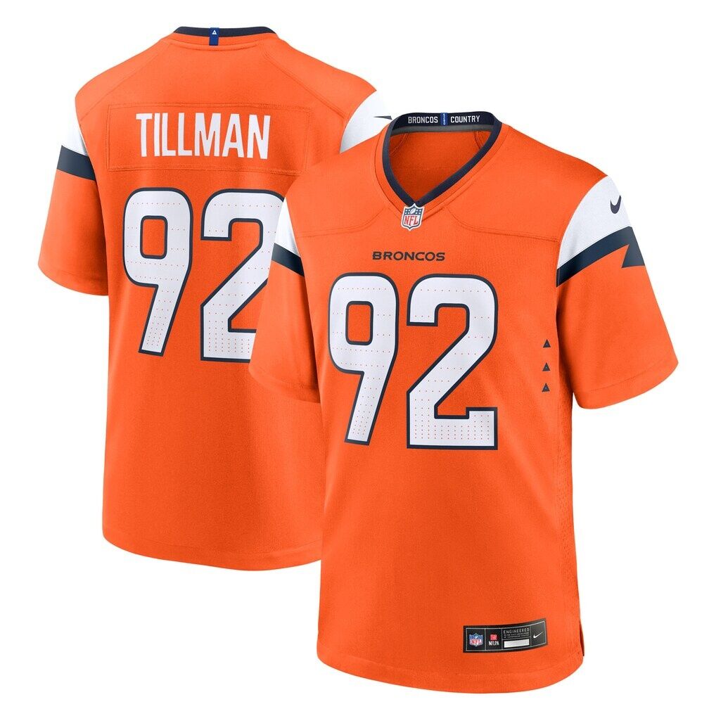 Dondrea Tillman Denver Broncos Nike Team Game Jersey
