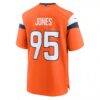 Sai'vion Jones Denver Broncos Nike Team Game Jersey - Orange - Detail View