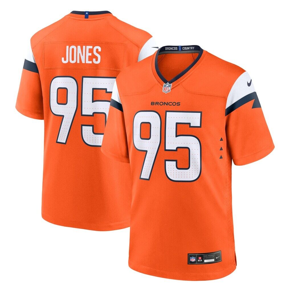 Sai'vion Jones Denver Broncos Nike Team Game Jersey