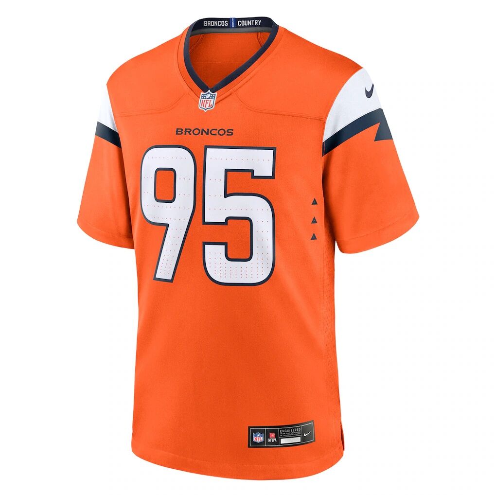 Sai'vion Jones Denver Broncos Nike Team Game Jersey
