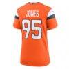 Sai'vion Jones Denver Broncos Nike Women's Team Game Jersey - Orange - Detail View