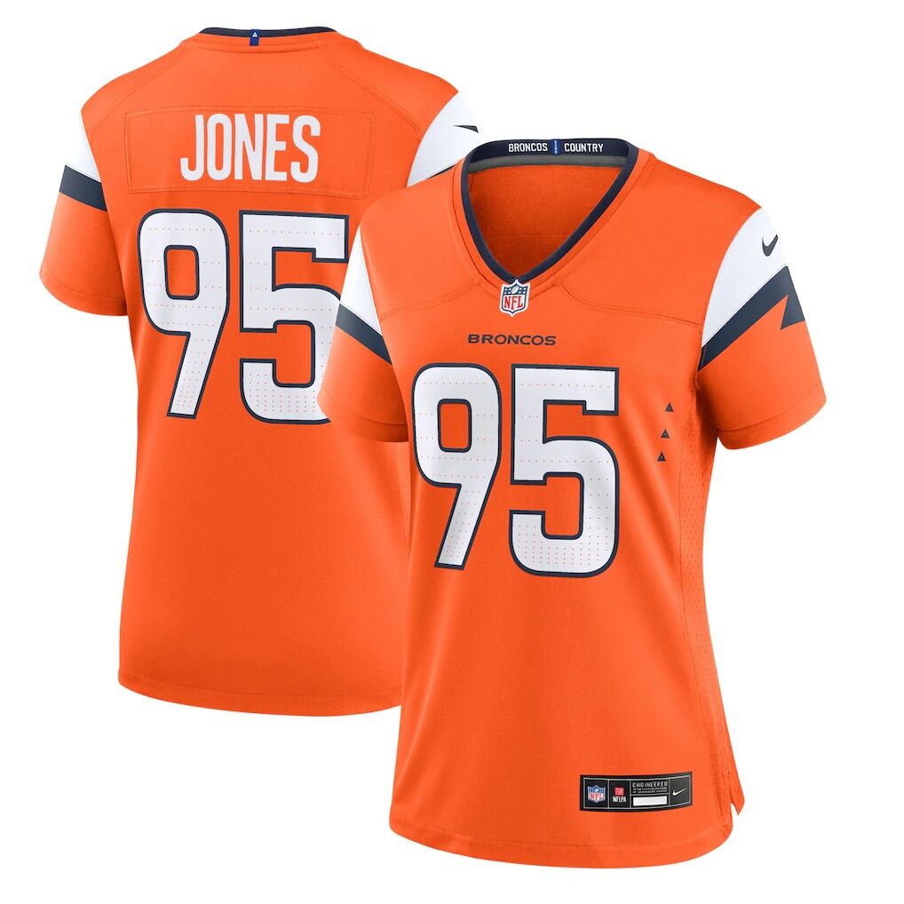 Sai'vion Jones Denver Broncos Nike Women's Team Game Jersey