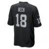 Jack Bech Las Vegas Raiders Nike Team Game Jersey - Black - Detail View
