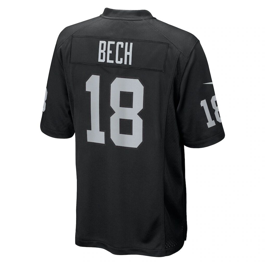 Jack Bech Las Vegas Raiders Nike Team Game Jersey
