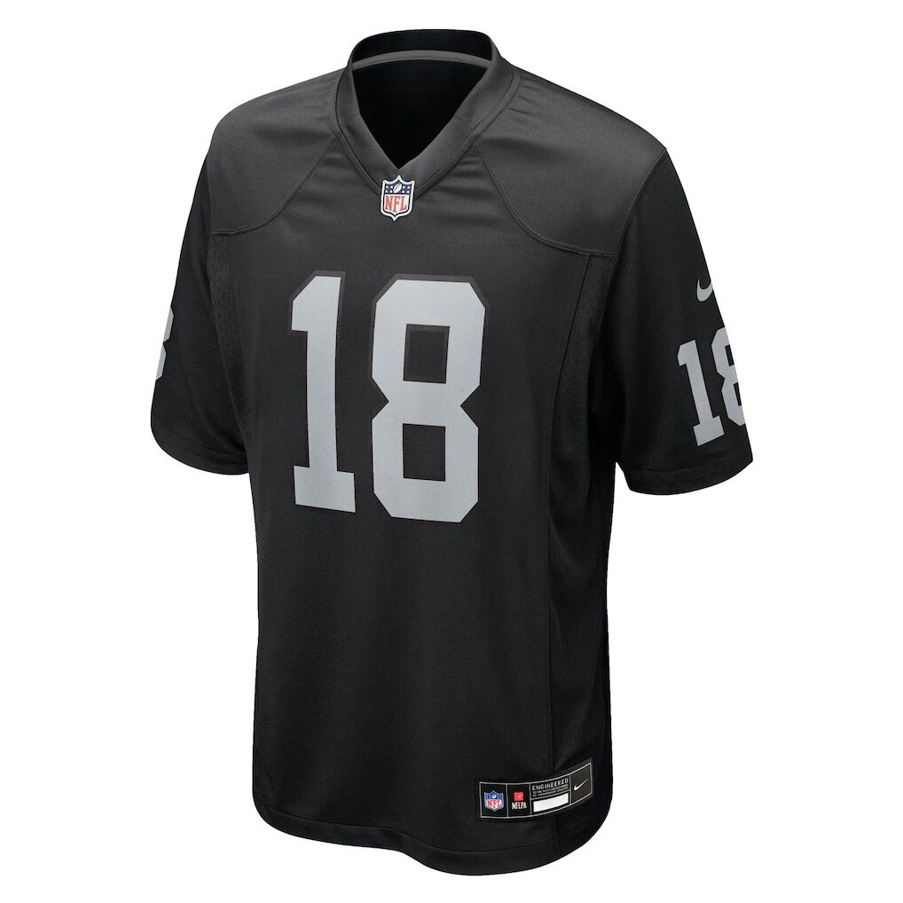 Jack Bech Las Vegas Raiders Nike Team Game Jersey