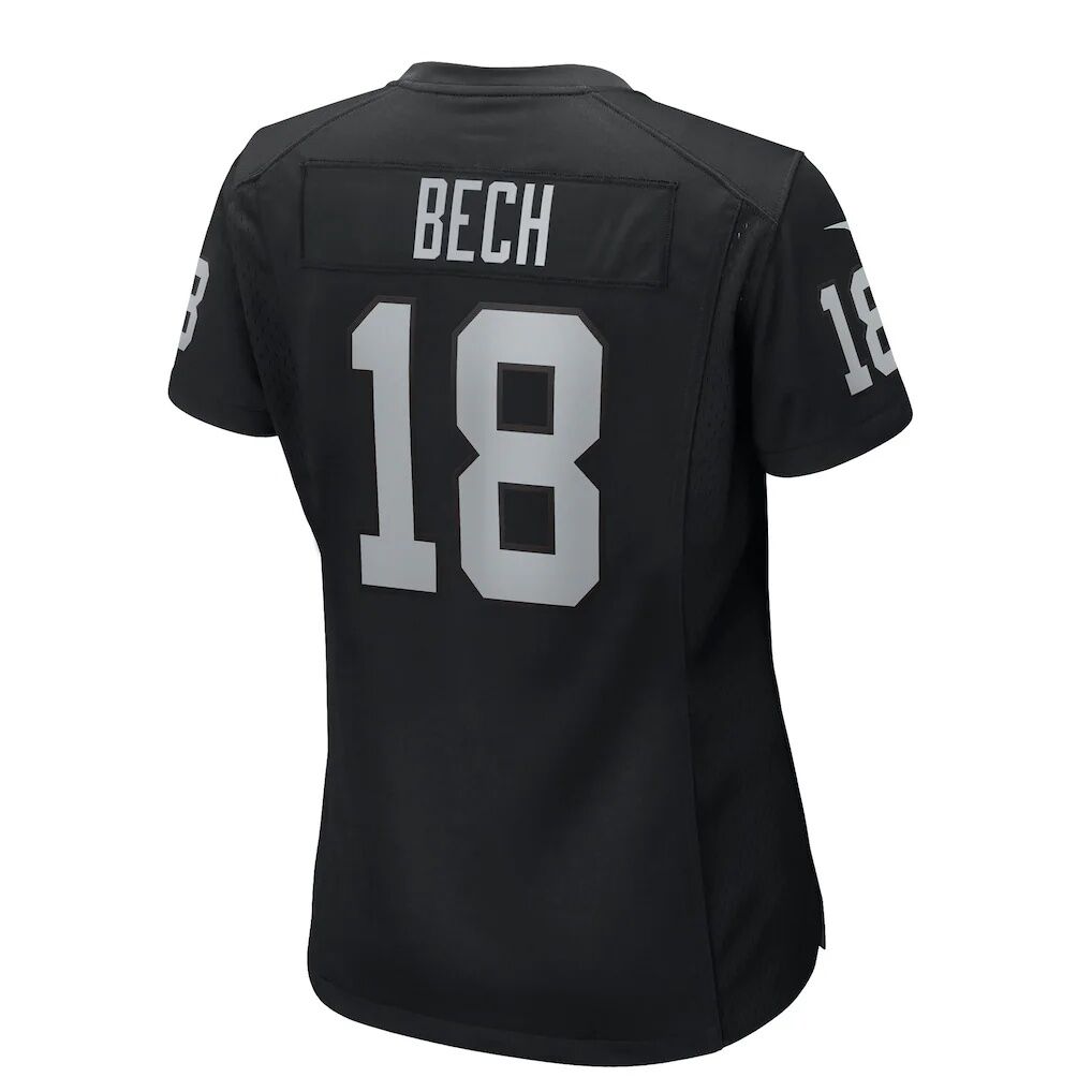 Jack Bech Las Vegas Raiders Nike Women's Team Game Jersey