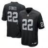 Eric Stokes Las Vegas Raiders Nike Team Game Jersey - Black - Front View