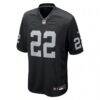 Eric Stokes Las Vegas Raiders Nike Team Game Jersey - Black - Side View