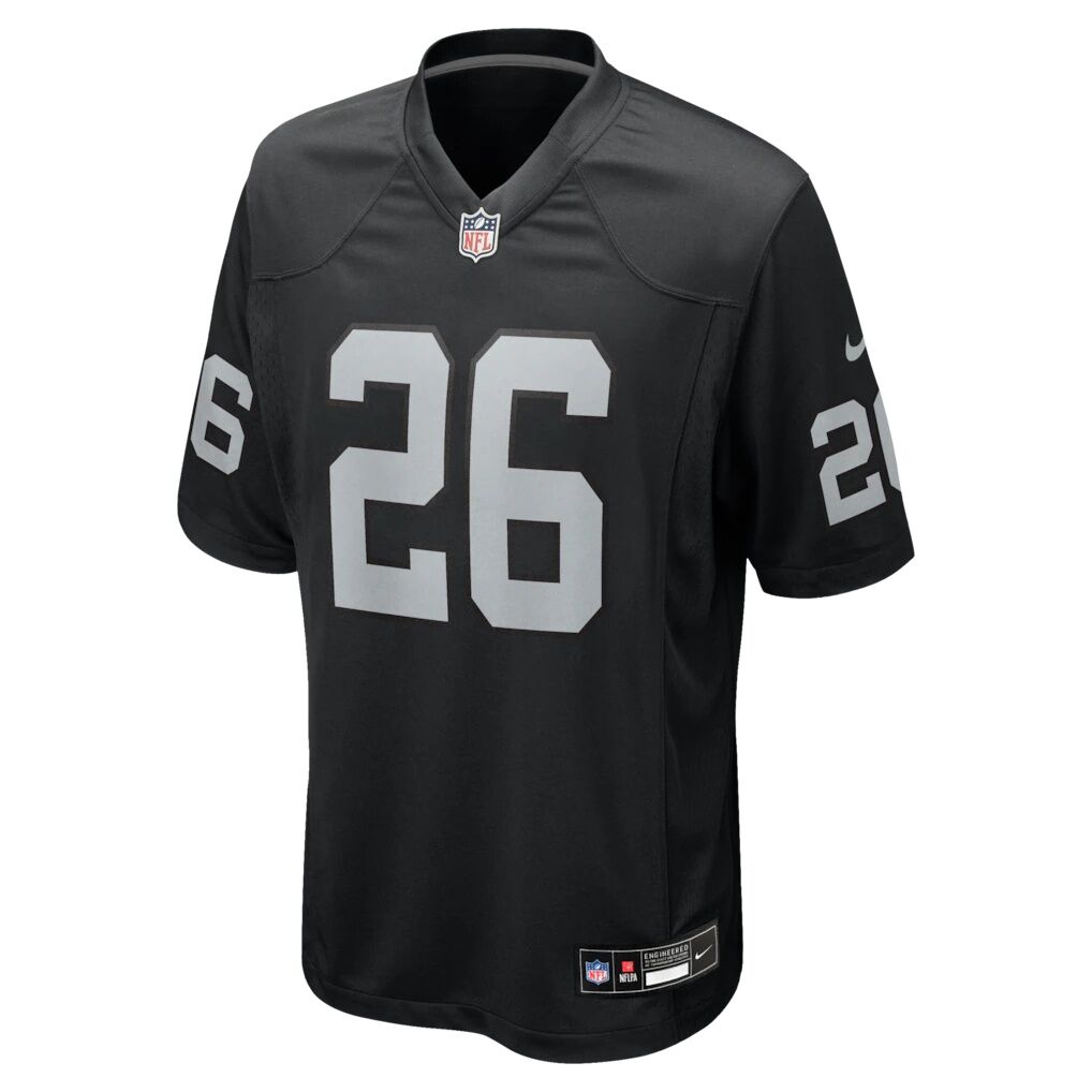 Darien Porter Las Vegas Raiders Nike Team Game Jersey