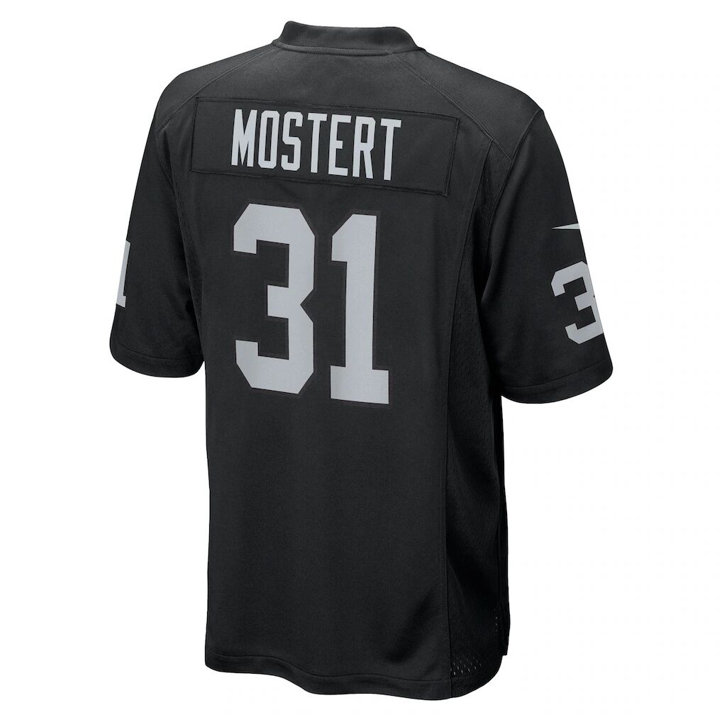 Raheem Mostert Las Vegas Raiders Nike Team Game Jersey