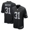 Raheem Mostert Las Vegas Raiders Nike Team Game Jersey - Black - Front View