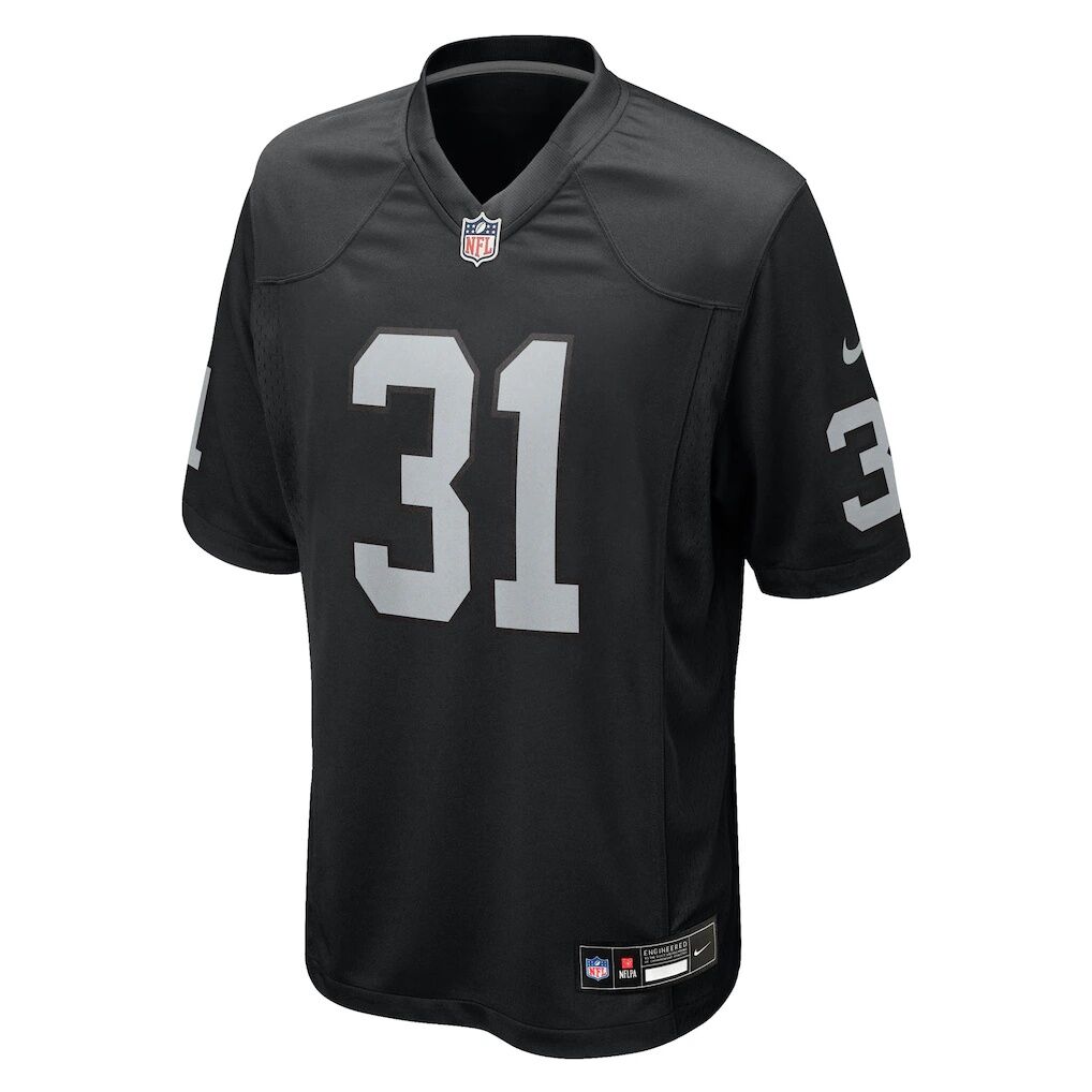 Raheem Mostert Las Vegas Raiders Nike Team Game Jersey