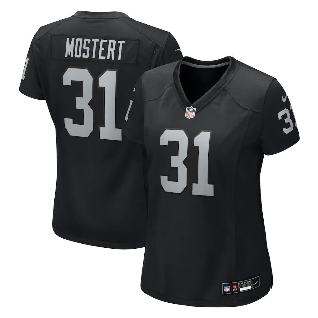 Raheem Mostert Las Vegas Raiders Nike Women's Team Game Jersey