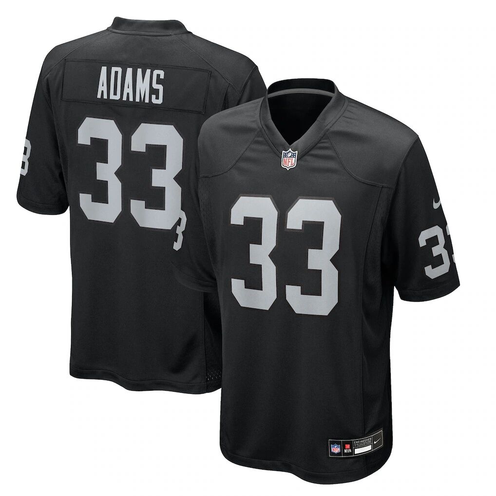Jamal Adams Las Vegas Raiders Nike Team Game Jersey