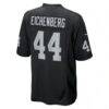 Tommy Eichenberg Las Vegas Raiders Nike Team Game Jersey - Black - Detail View