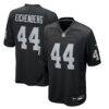 Tommy Eichenberg Las Vegas Raiders Nike Team Game Jersey - Black - Front View