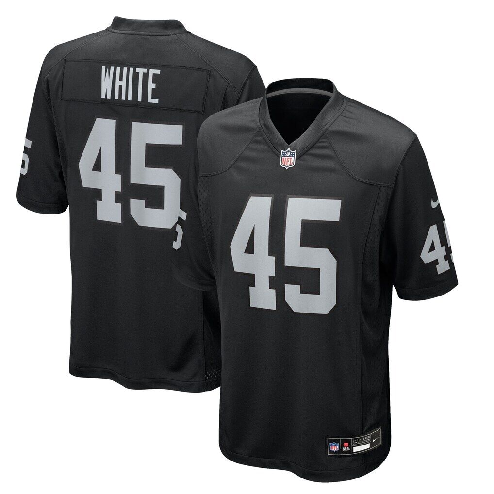 Devin White Las Vegas Raiders Nike Team Game Jersey