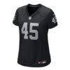 Devin White Las Vegas Raiders Nike Women's Team Game Jersey - Black - Side View