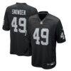 Charles Snowden Las Vegas Raiders Nike Team Game Jersey - Black - Front View