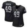 Charles Snowden Las Vegas Raiders Nike Women's Team Game Jersey - Black - Front View