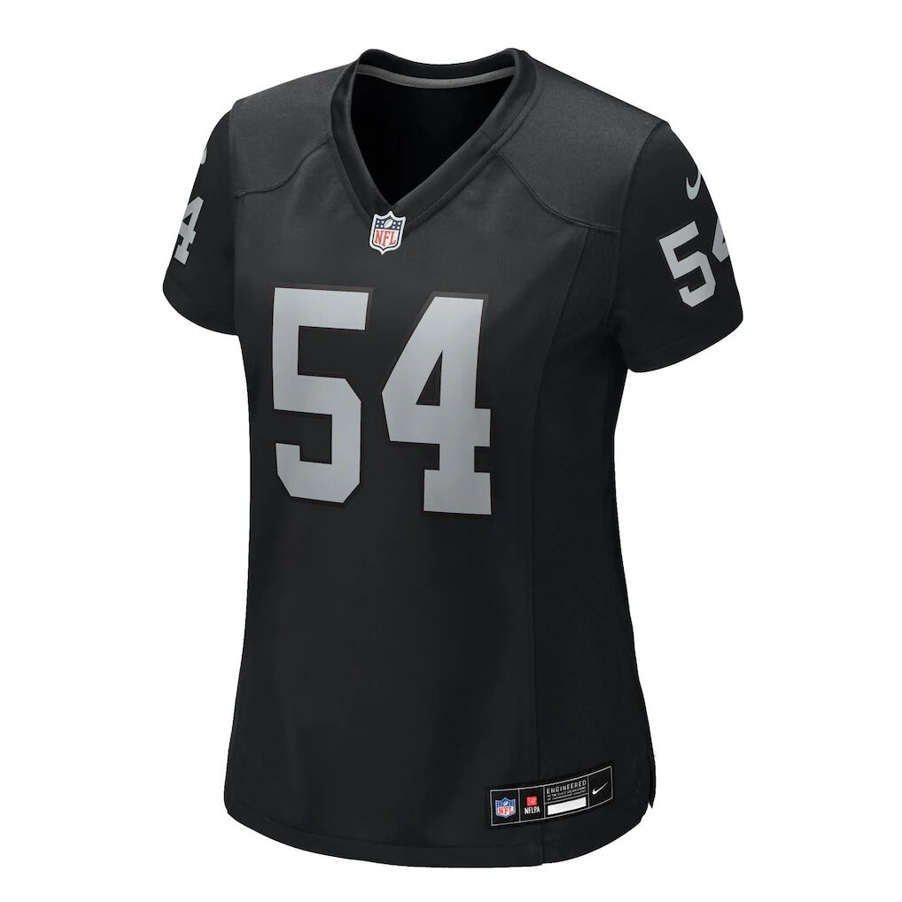 Brennan Jackson Las Vegas Raiders Nike Women's Team Game Jersey