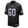 Charles Grant Las Vegas Raiders Nike Team Game Jersey - Black - Side View