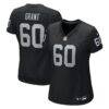 Charles Grant Las Vegas Raiders Nike Women's Team Game Jersey - Black - Front View